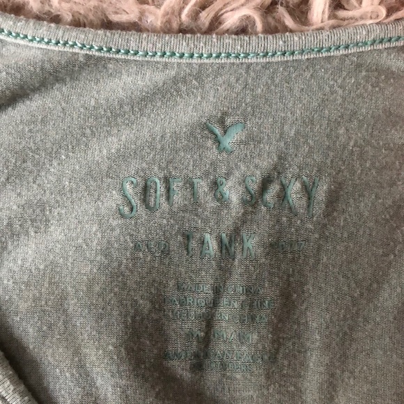 Soft & Sexy Drop Hem Tank with buckle detail - Picture 2 of 3